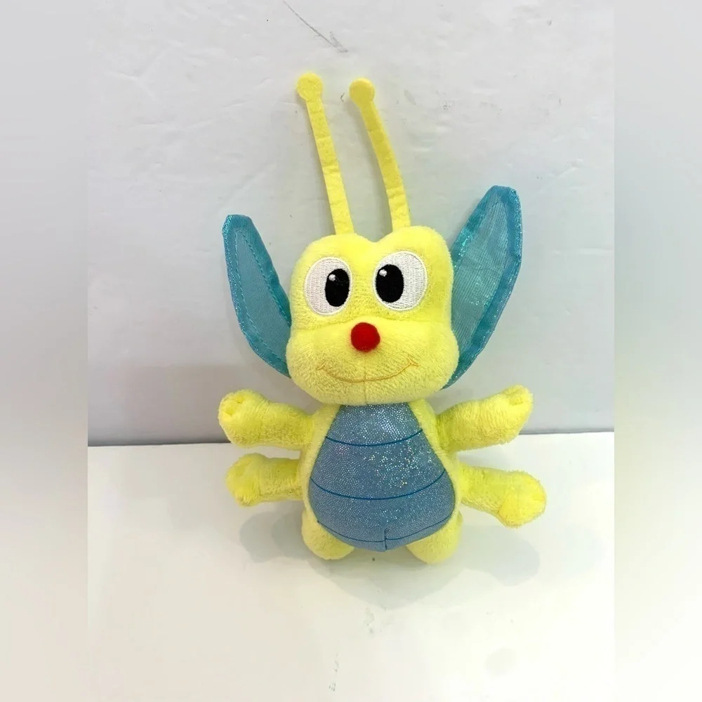 Doc McStuffins Flicker Firefly Disney Junior Plush Yellow Bug Toy Doll 6